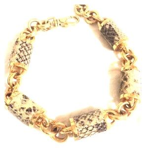 Michael Kors cobra..gold choker/necklace